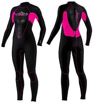 HCCX Slinx 1102 3MM Warm Neoprene Scuba Diving Surf Spearfishing Triathlon Wet Suits For Women One Piece Full Body Suits, l