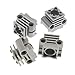 Produktbild 4 x Lego Technic Motor Block Zylinder neu-hell grau Engine Cylinder für Set 8653 8145 8265 8421 8275 8297 8063 2850
