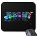 Produktbild Gaming Mouse Pad Der Name Jeremy in 3D Lights (Foto) Design für Desktop und Laptop 1 Packung 22x18 cm / 8.66x7in