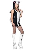Leg Avenue 83878 - Stinktierkostüm, Größe: S/M, schwarz/weiß