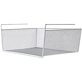 Panier Suspendu Zeller - Gain De Place Malin Sous Vos étagères (29x26x16 Cm)