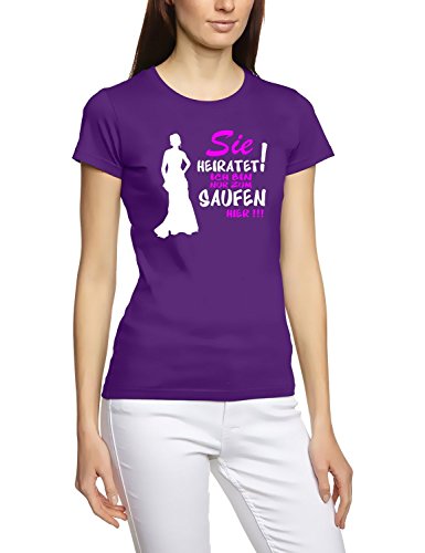 Coole-Fun-T-Shirts Hen Night Bride and Friends Pack Combo: T-Shirt + Hat | | JGA | Personalised T-Shirt S, M, L, XL, XXL