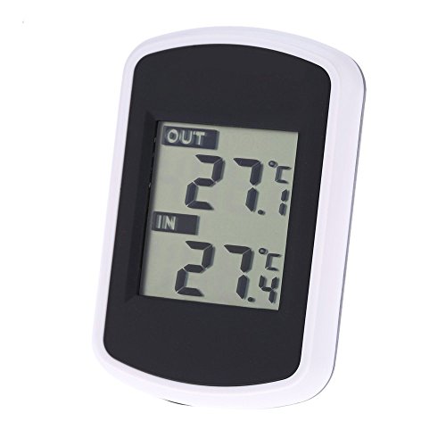 LCD Digital Funk Thermometer Für Den Innen-Außentemperaturmessung - 3