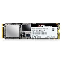 ADATA XPG SX8000 256GB PCIe GEN3X4 M.2 2280 3D Nand 1000Mb/s Solid State Drive for Ultrabooks – Fast Gaming Laptops, and Desktops