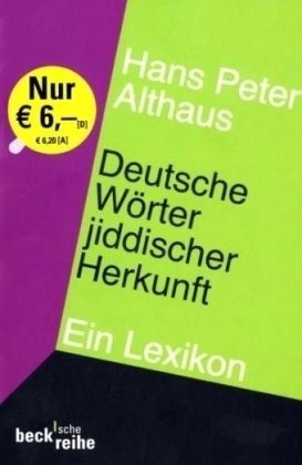 Download Deutsche Wörter jiddischer Herkunft Download Deutsche Wörter jiddischer Herkunft