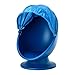 Produktbild IKEA Kindersessel "PS Lömsk" Drehsessel mit klappbarem Verdeck - Höhe 75cm -BLAU