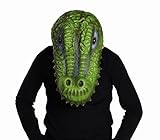 Kostüm Zubehör Kinder EVA Maske Krokodil Karneval Fasching