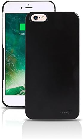 SLIMMER THAN ULTRA SLIM Black iPhone 6 Plus/6S Plus Protective and Ultra Thin & Lightweight Rechargeable Battery Case -Stacking Power