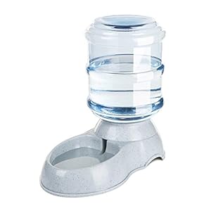 TOOGOO 3.5L Cuenco de Comida de Perro de plastico Mascota automatica Grande para Gatos Perros Alimentador de Mascota