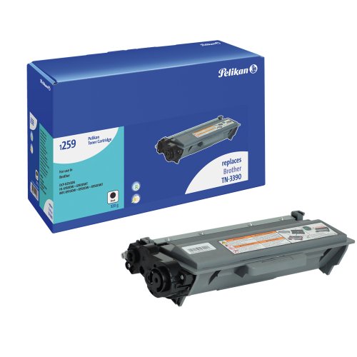 Pelikan Toner-Modul 1259 ersetzt Brother TN-3390, Schwarz, 12000 Seiten