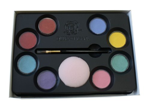 Eulenspiegel 208045 – Schminkset Fantasy, Palette mit 8 Farben, Pinsel, Schwämmchen und Anleitung - 3