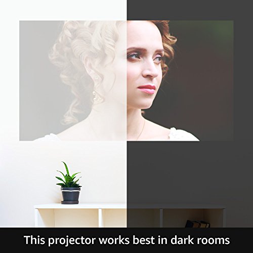 RIF6 Cube 2-Zoll-Handy-Projektor mit 20.000 Stunden LED-Licht und 120-Zoll-Display, tragbar, wiederaufladbar, beinhaltet HDMI-Kabel und Stativ - 11