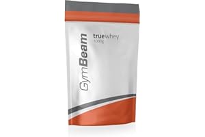 GymBeam Proteine in Polvere True Whey, Concentrato di Proteine del Siero del Latte (WPC), Proteine Whey di Alta Qualità, BCAA, Favoriscono la Crescita Muscolare (Vanilla, 1000 g)
