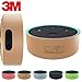 Produktbild Amazon Echo Dot Hülle von Cuvr | Zubehör Case aus Silikon mit 3M-Wandhalterungs-Klebepad [Ohne Bohren] (Haselnuss)