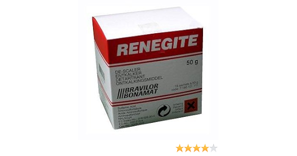 Renegite Kettle Descaler Sachet 50g 