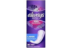 ALWAYS - Protège Slip Extra Protect Large X26 - Lot De 4 - Offre Special