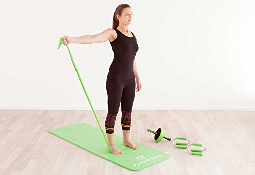 4er-Set Fitnessbänder »Lavana« / Sportband, Trainingsband in den Farben und Stärken gelb 0,35 leicht / grün 0,45 mittel / rot 0,55 kräftig / blau 0,75 stark - 7