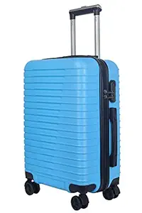 3G ABS 20 inch Trolley Bag (SMT 8 Red _Blue)