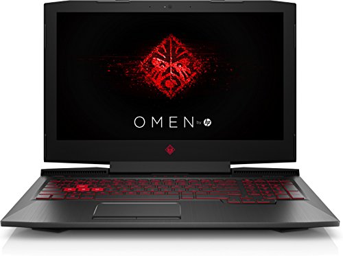 HP Omen 15-ce054na 15 6-inch Laptop Core i7-7700HQ 2 8 GHz   3 8 GHz Turbo Processor  8GB RAM  1TB   128GB SSHD  NVIDIA GeForce GTX 1050 Ti 4GB GDDR5 