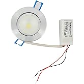 5 WATT LED SPOT TRAFOLU KROM KASA G&Uuml;N IŞIĞI (YCE-N5) (2 ADET)