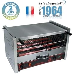 Toaster Professionnel O.Matic master 601-1 étage 490 x 300 mm - 400 V - Sofraca -