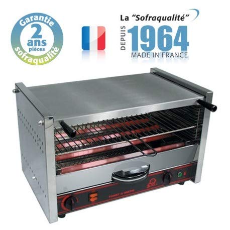 Toaster Professionnel O.Matic master 601-1 étage 490 x 300 mm - 400 V - Sofraca -