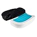Produktbild Orthopädisches Sitzkissen mit Gel Beschichtung Entlastung Rücken und Steißbeinschmerzen Memory-Visko-Schaum Sitzkissen Stuhlkissen / Ergonomische Sitzauflage mit Anti Rutsch System für Büro, Auto, Rollstuhl, schwangere Frauen sowie Reisen von Luxamel