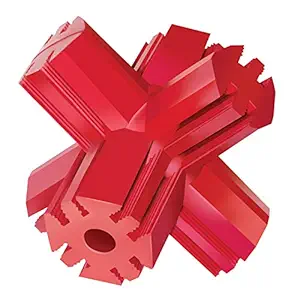 KONG Jump'N Jack Dog Toy Medium Red