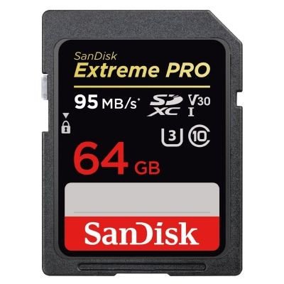 SanDisk Extreme Pro - Flash-Speicherkarte - 64 GB, SDSDXXG-064G-GN4IN