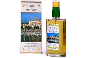 PRESTIGE DE MENTON Serra de Menton - Eau de Parfum pour homme - Florale, Hespéridée - Artisan Parfumeur en Côte d'Azur (100mlv)