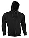 Produktbild Armored Hoodie Motorrad Motorrad Sommer Kapuzenjacke Zip Up Abnehmbare Rüstung Biker - Schwarz - Größe = 2XL