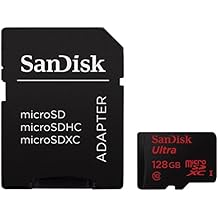 SanDisk Ultra Imaging - Tarjeta de memoria MicroSDXC de 128 GB (UHS-I, clase 10, hasta 48 MB/s de lectura)