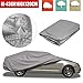 Produktbild Katherinabade Autoabdeckung Vollgarage Autogarage Autoplane Auto Abdeckplane wasserdicht UV-beständig staubdicht Silber (M-430x160x120cm)