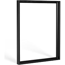 Bildershop-24 Schattenfugenrahmen Lemgo Weiß Matt 70x90cm - Galerierahmen Für Keilrahmenbilder