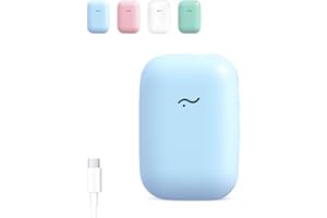 ELMWAY STB-027 Portable UV Toothbrush Sanitizer Case by ELMWAY – Magnetic Wall-Mounted Toothbrush Holder & Travel Case with Fan & Heated Drying (Heating via USB-C) – Blue