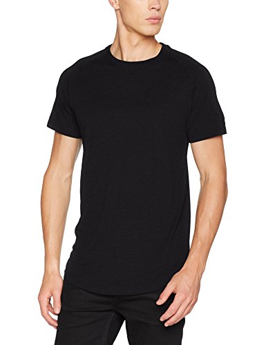 JACK & JONES Herren T-Shirt Jcorafe Tee SS Crew Neck Noos, Schwarz (Black Fit:Reg), Large JACK & JONES Herren T-Shirt Jcorafe Tee SS Crew Neck Noos, Schwarz (Black Fit:Reg), Large