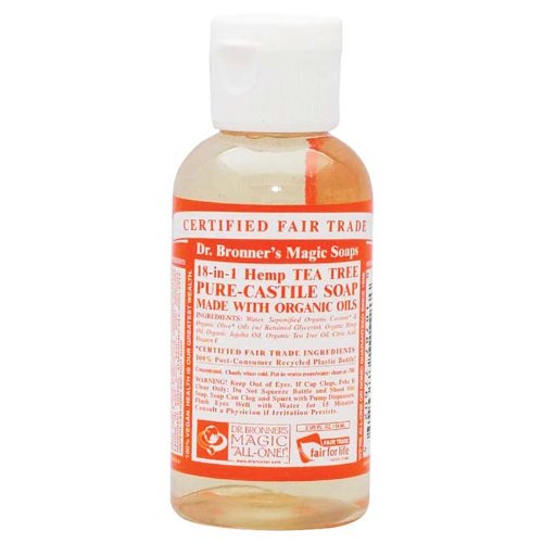Dr Bronner Organic Tea Tree Castile Liquid Soap 59 ml