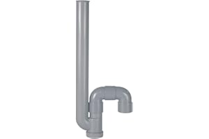 Regiplast PSV Siphon M.A.L polypro sortie Verticale Gris