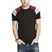 Veirdo Round Neck Half Sleeve Cotton Tshirt For Men (Black) RS.399.00