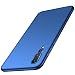 Produktbild MuSheng Für Huawei P20 Pro Hülle, Weich Schutzhülle Dünne Beleg Schroffes Soft TPU Stoßfest Anti-Fingerabdruck Anti-Scratch FeinMatt Handyhülle (Blau)