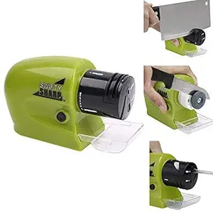 Dhruheer Electric Motorized Knife Blade Sharpener Kitchen Tools & Accessories Blade Sharpener for Knife,Scissor and Screw-Driver