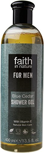 Faith in Nature Blue Cedar Shower Gel for Men