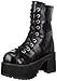 Price comparison product image Demonia Ran301/B/Pu, Women Combat Boots, Black (Black), 6 UK (39 EU),9 US