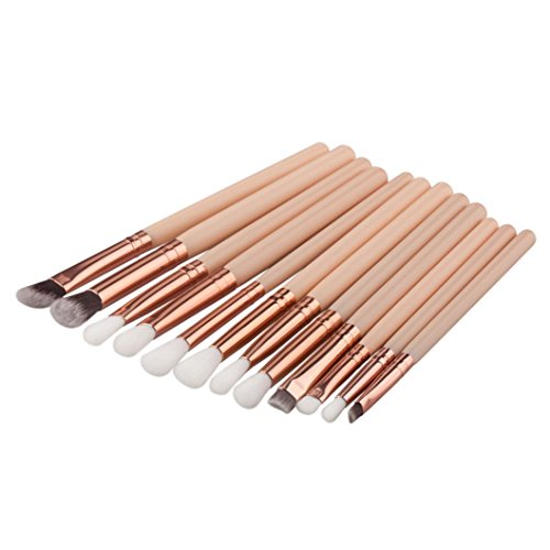 Coolster 12pcs Kosmetische Gesicht Make – up Pinsel – kits für Lippen Wange Augenbrauen Bürsten Sind Lidschatten - 6
