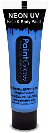 Blue UV Neon Body & Face Paint 10ml Parties, Festivals Nights Out