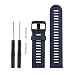 Produktbild JAGENIE Ersatz-Armband aus weichem Silikon für Garmin Fenix3 HR Sportuhr, blau, Shows