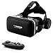 Produktbild 3D VR Brille - Virtual Reality Brille mit Kopfhörer + Bluetooth Controller in Schwarz | VR Headset für Ihr Handy zum Abspielen von 3D Filme, VR-Movies, VR-Games, 360 Grad Spiele - Kompatibel mit Android & iOS - 4,7 bis 6 Zoll Smartphones von Samsung Galaxy S9 S8 (Plus) | Apple iPhone X 8 7 (Plus) | Huawei P20 P10 Lite | Sony Xperia XZ2 XZ1 XZ X | HTC 10 U11 (Plus) One M9 Desire 10 Pro | Google Pixel | LG Q6 G6 | Microsoft