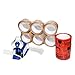 Produktbild (0,02EUR/m) 9 Rollen Klebeband 66m 50mm Packband Paketband 1 Abroller Set 10