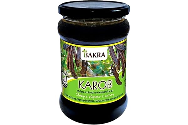 Carob melass från johannesbröd 370g - Bakra