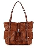 Marke: Tamaris Tamaris Damen BERNADETTE Shopper, Braun Cognac 305), 36x30x12 cm